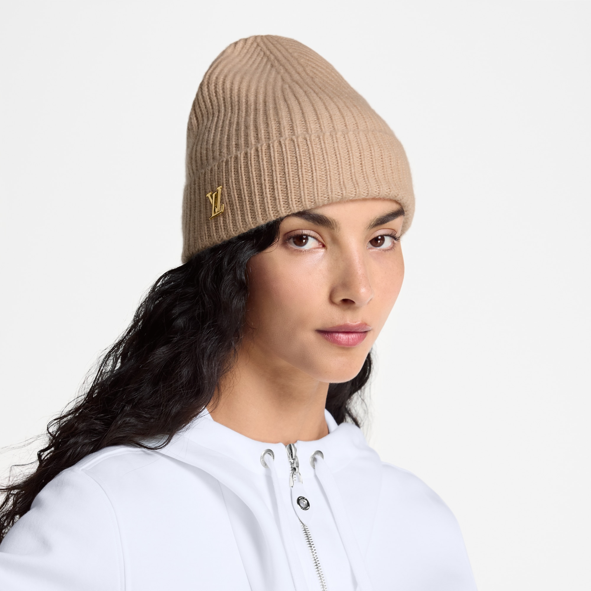 LV Spark Beanie - Luxury S00 Beige | LOUIS VUITTON